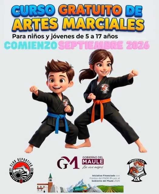 Afiche de la academia: Kenpo para jóvenes y adultos