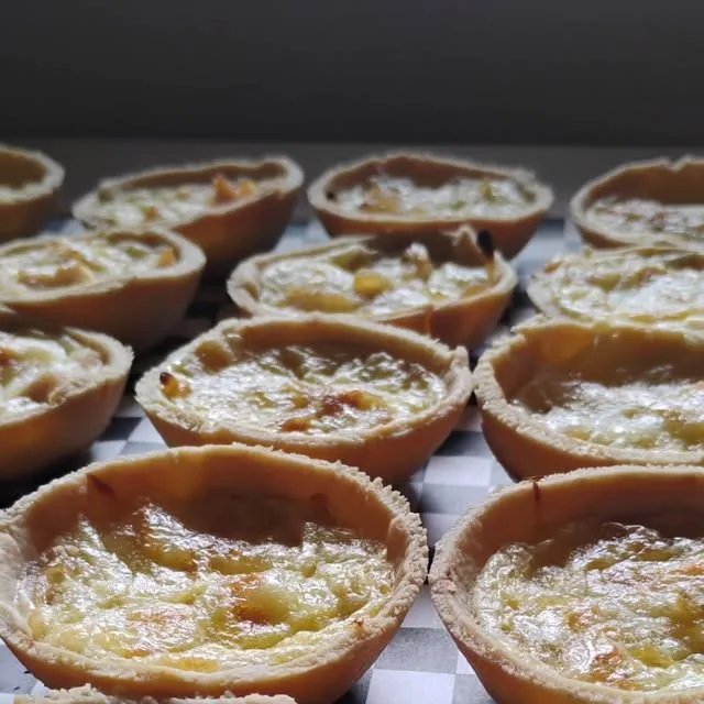 Mini quiches de banquetería salada