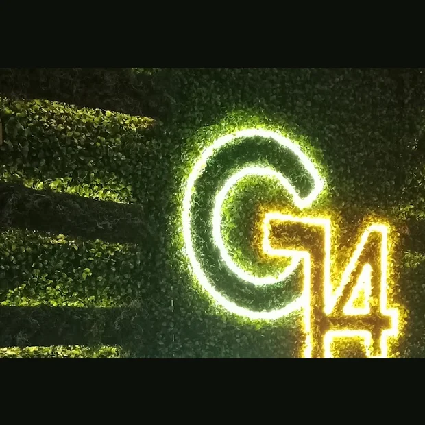 Letrero de neón G14 de Alcatorce