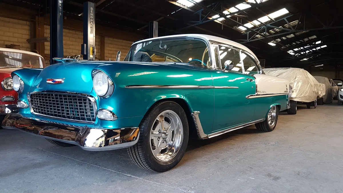 Auto clásico de la colección de José Luis