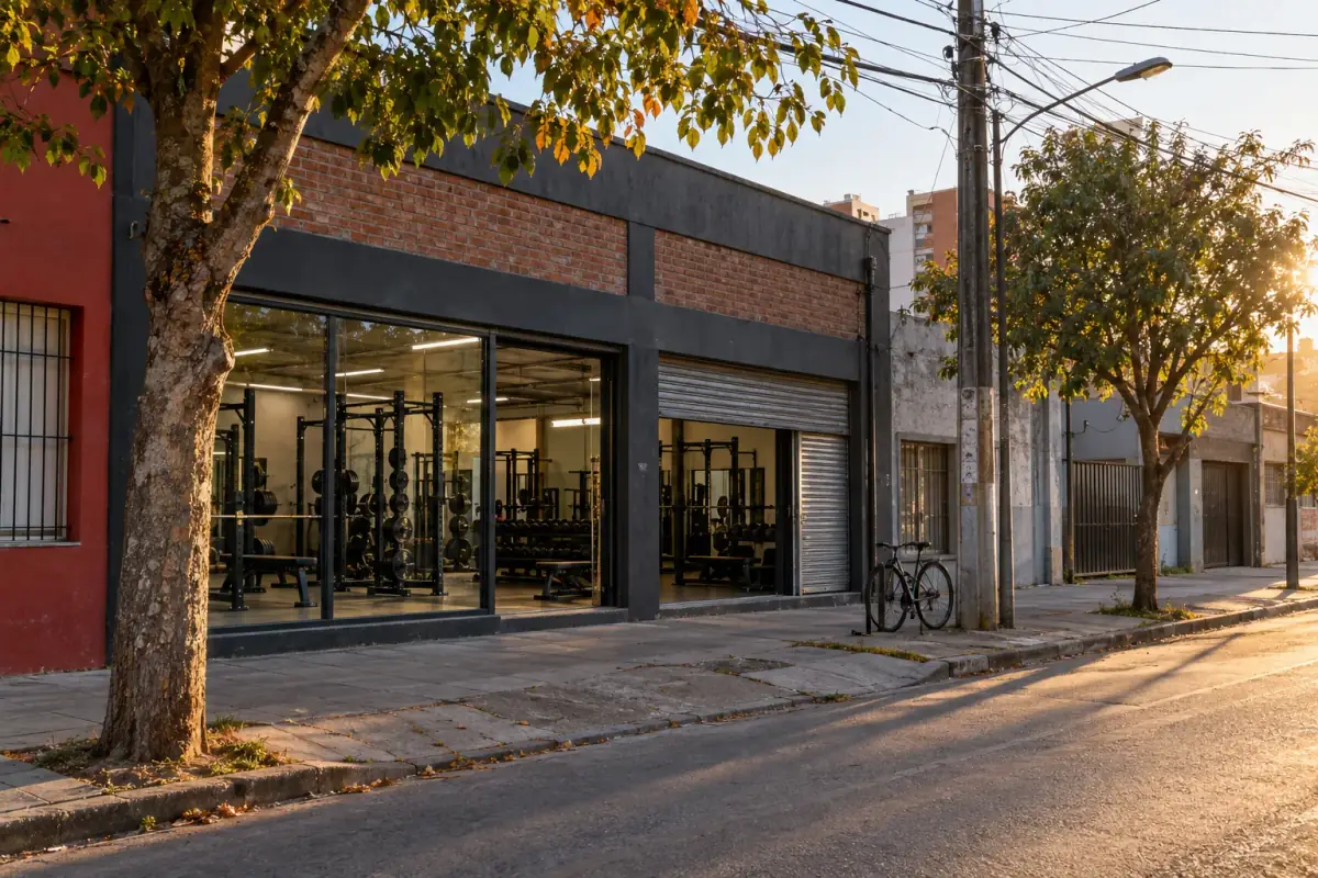 Fachada de Brutal Curicó desde la calle Yungay