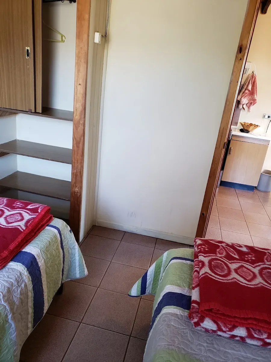 La de los niños — dormitorio de Cabañas Villa Verde, Pelluhue