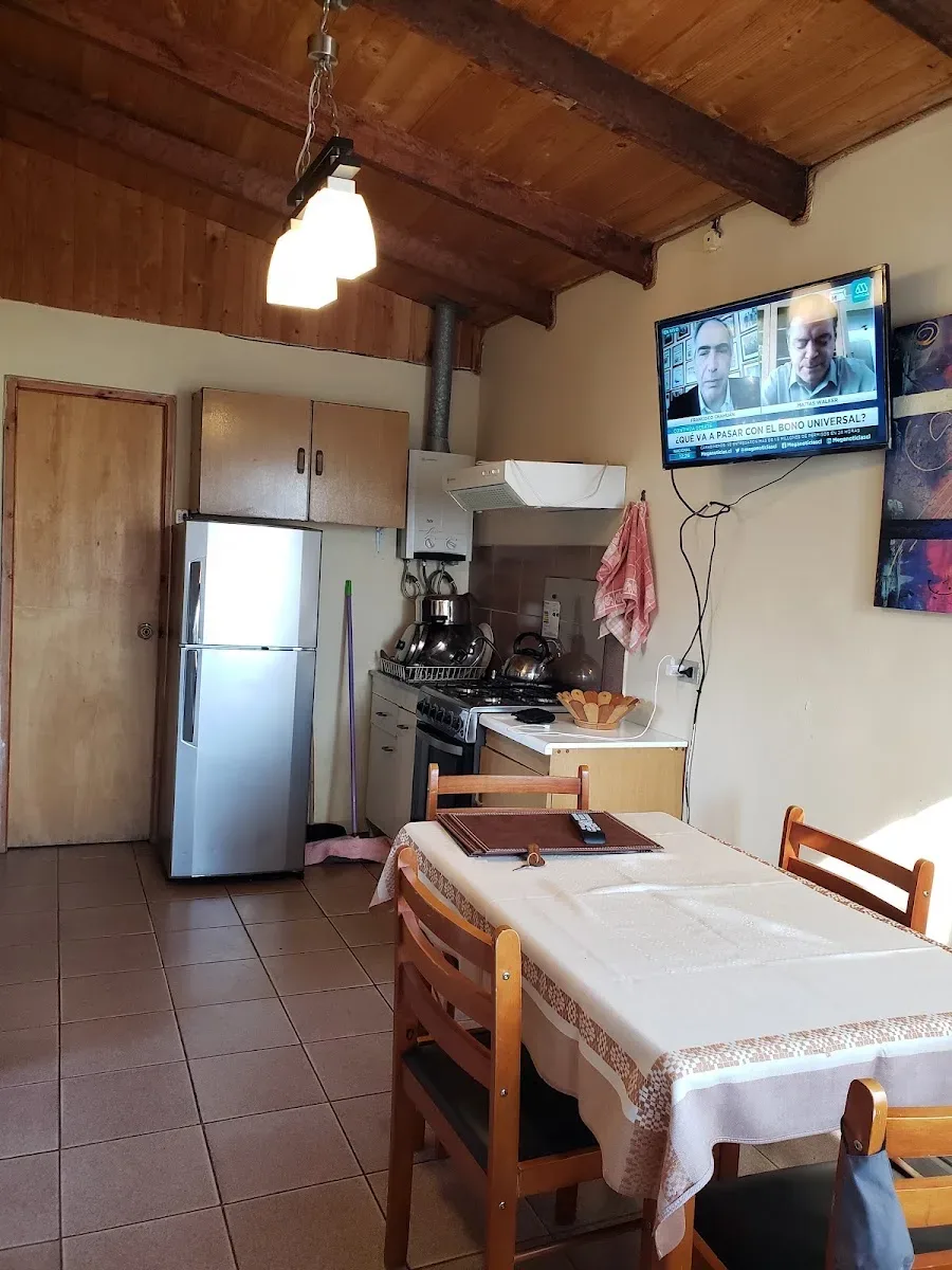 El living — Cabañas Villa Verde, Pelluhue