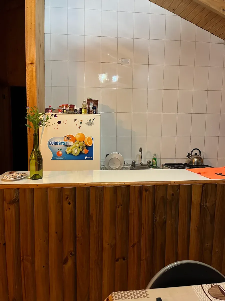 Cocina equipada de la cabaña