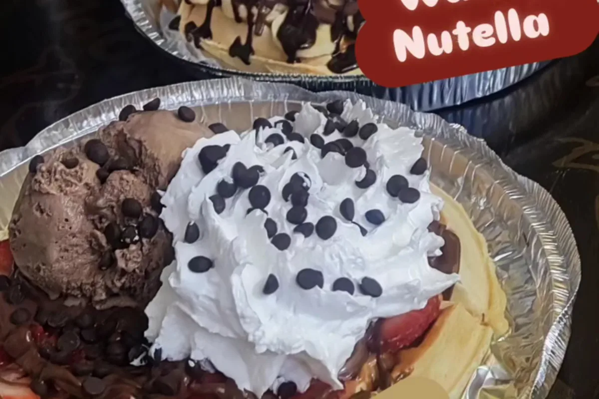 Waffles y crepes — Cafetería Walffies, San Clemente