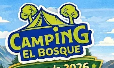 Insignia del volante de temporada de Camping El Bosque