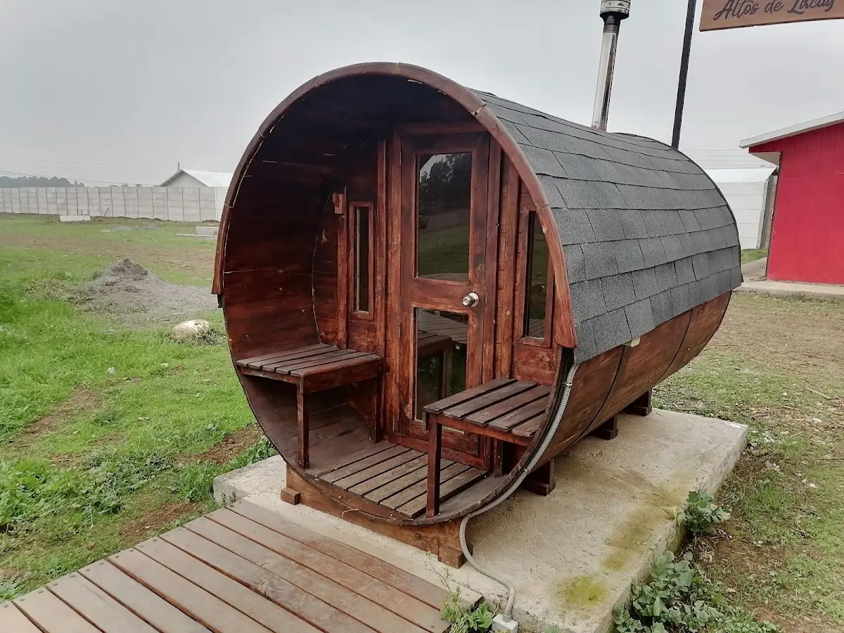 Sauna y tinajas — recinto de Casa de Campo, El Álamo