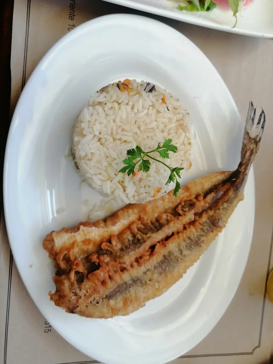 Pescado frito