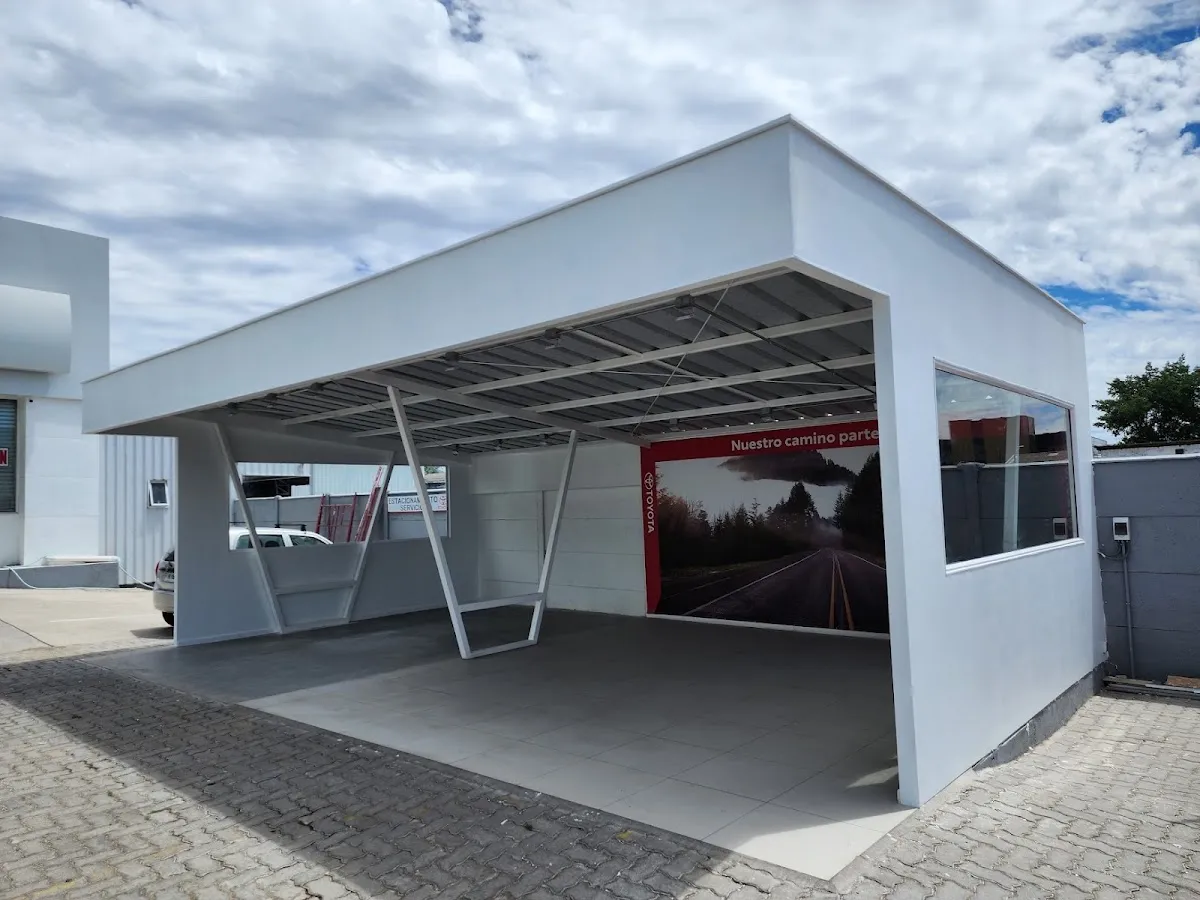 Estructura metálica de quincho terminada por Constructora Gilaco