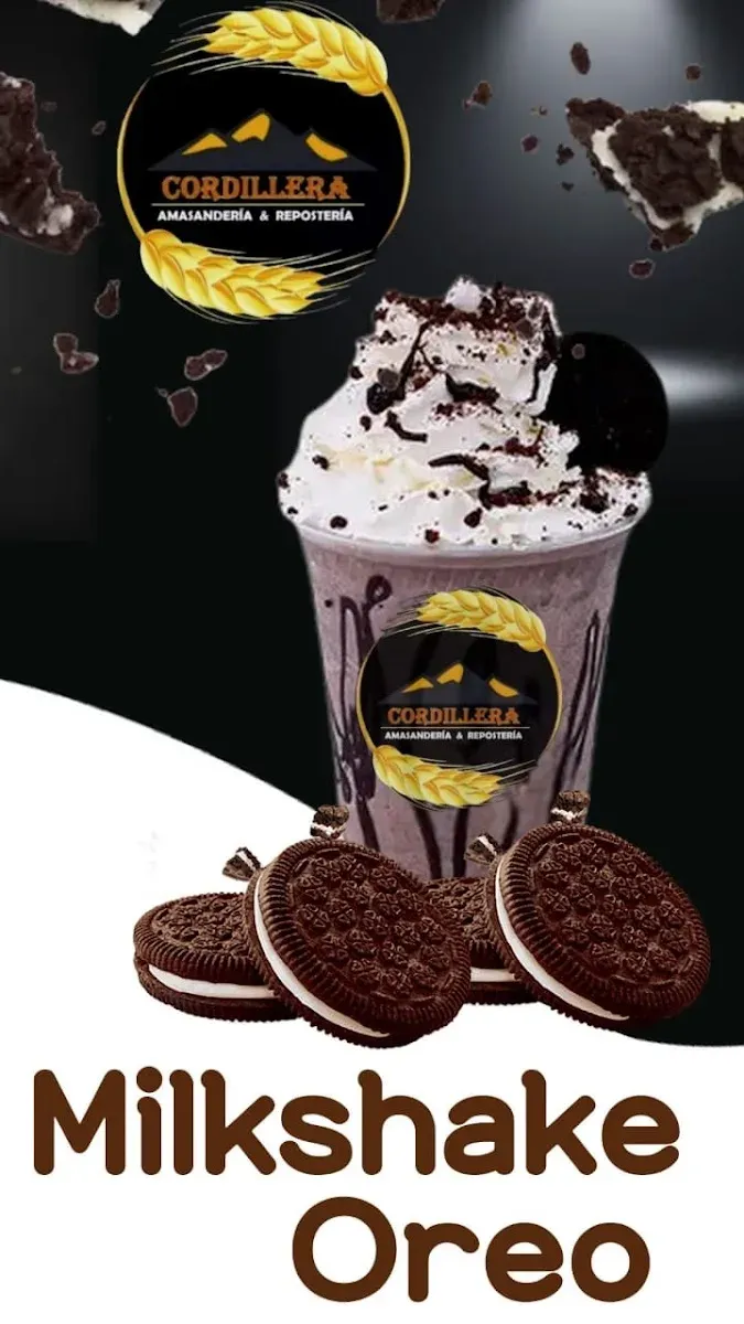 Milkshake Oreo con crema de Cordillera
