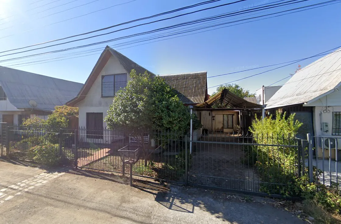 Vista real de la cuadra de 1 Sur 770, Talca, donde está la oficina 3-C — imagen de Street View de Google