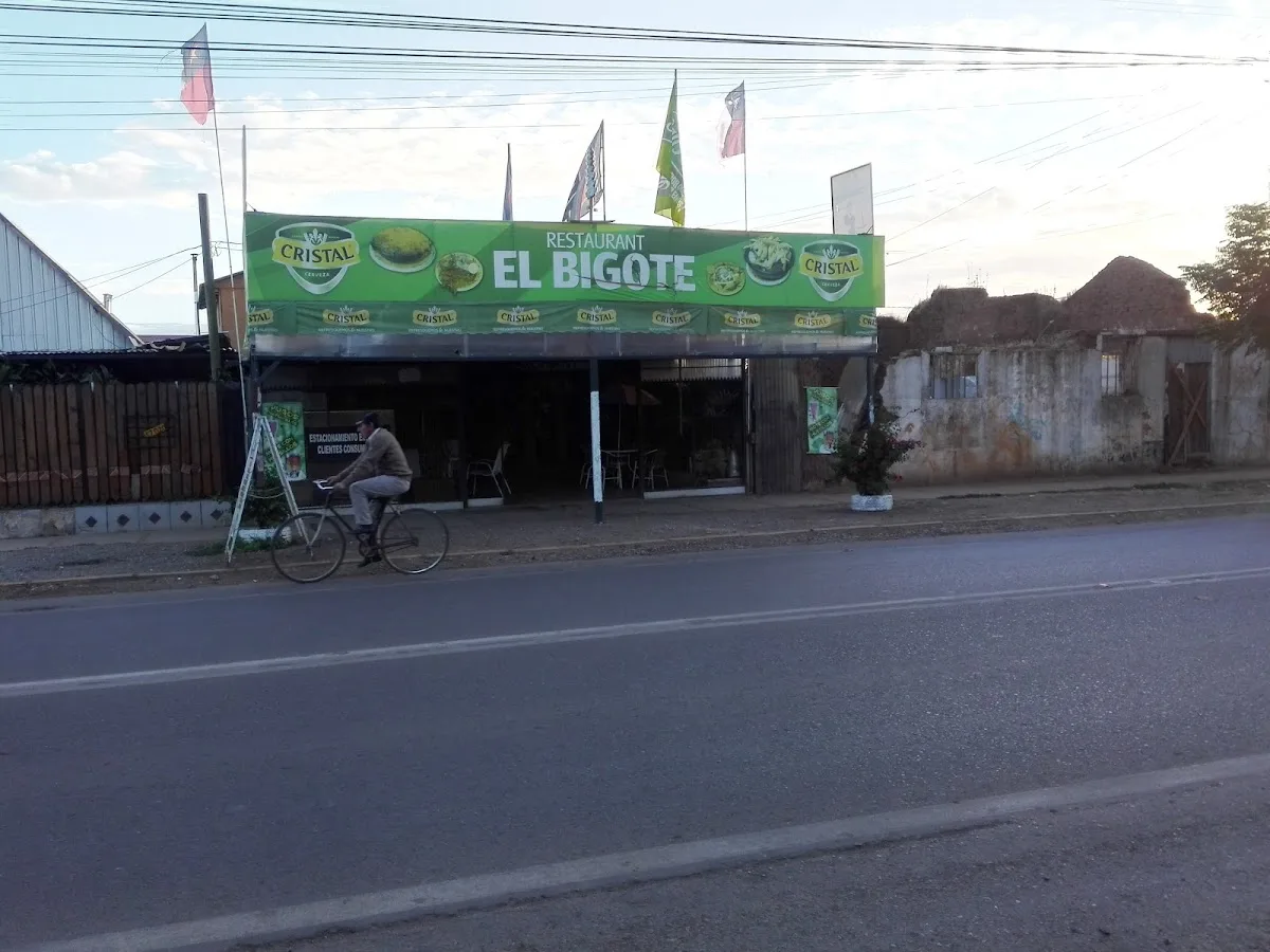 Fachada de Restaurante El Bigote en Av. Huamachuco, San Clemente