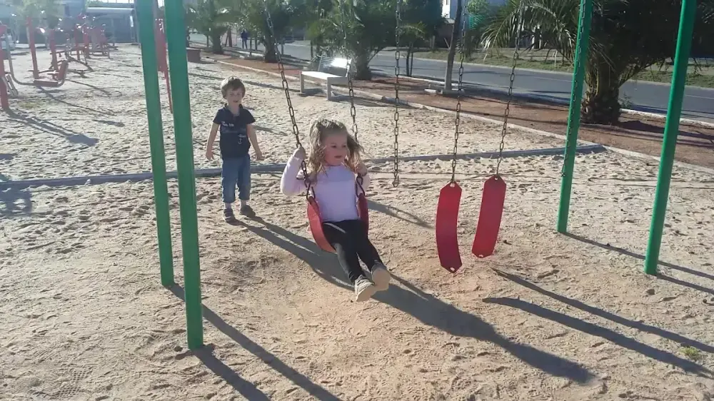 Juegos infantiles de la terraza de El Carrito en Parral