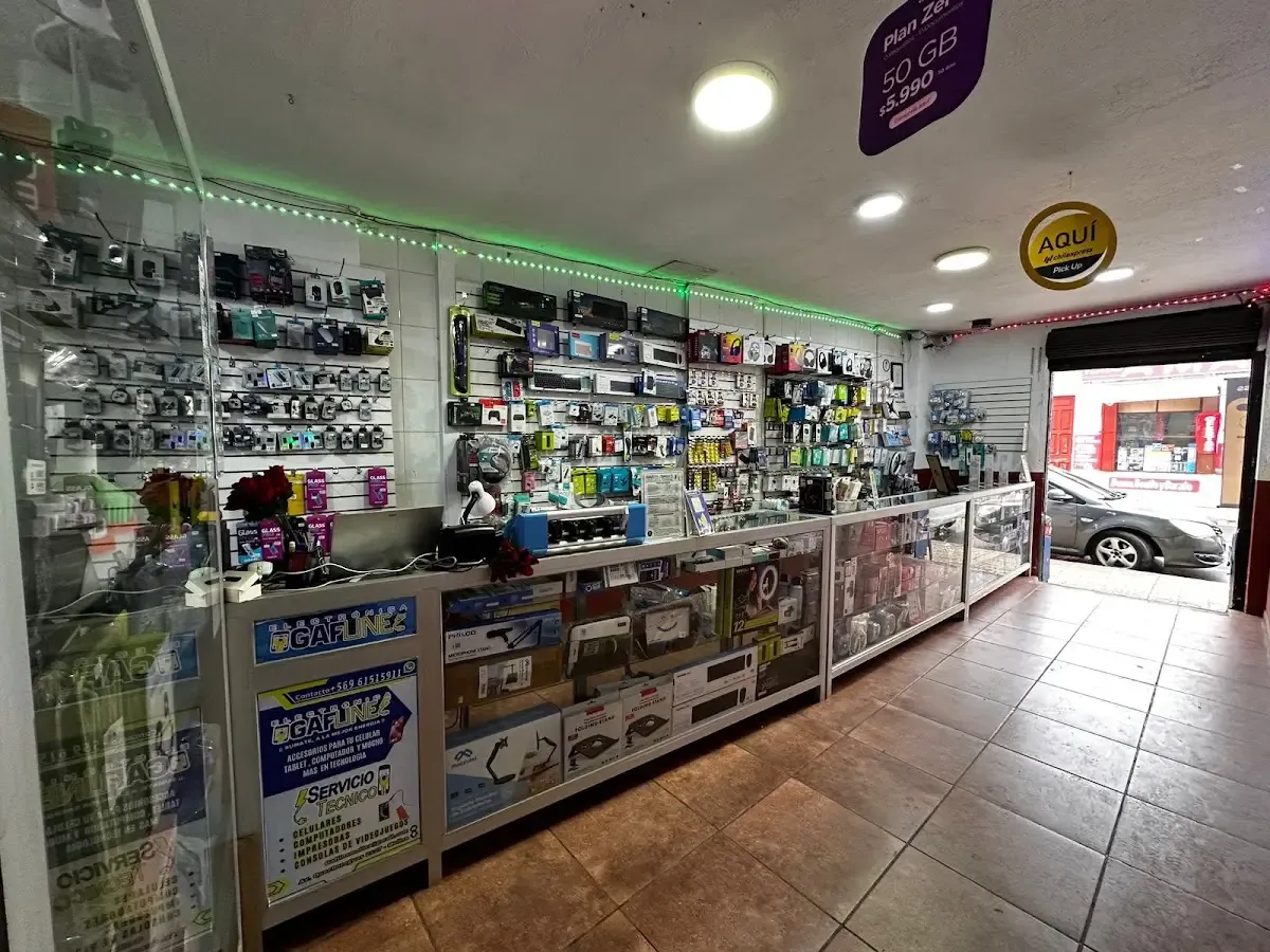Mostrador y vitrinas de Electrónica GafLine