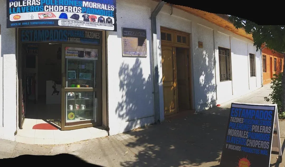 Fachada de Estampa Tu Diseño en 8 Oriente 1407, Talca