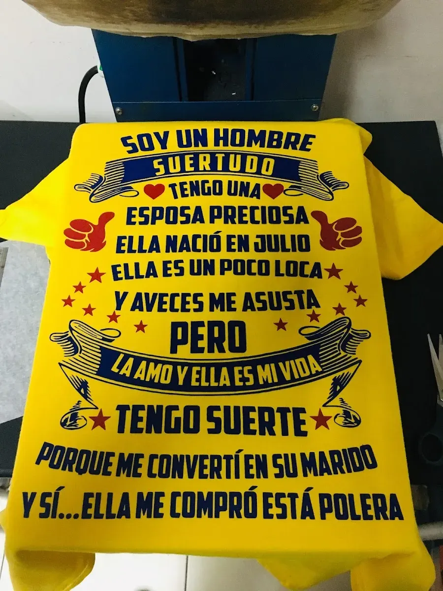 Poleras con mensaje — Estampa Tu Diseño, Talca