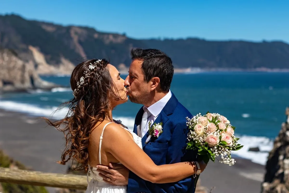 boda junto al mar — fotografía de Francisco Kandalaft