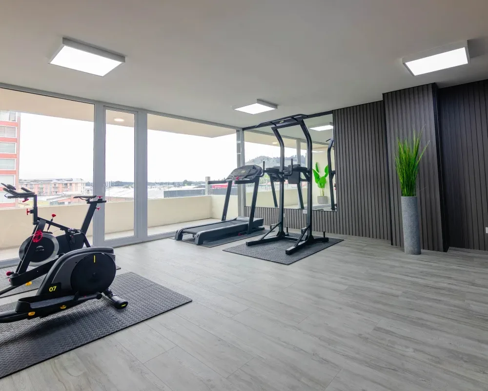 Espacio común del proyecto Belmonte en Temuco