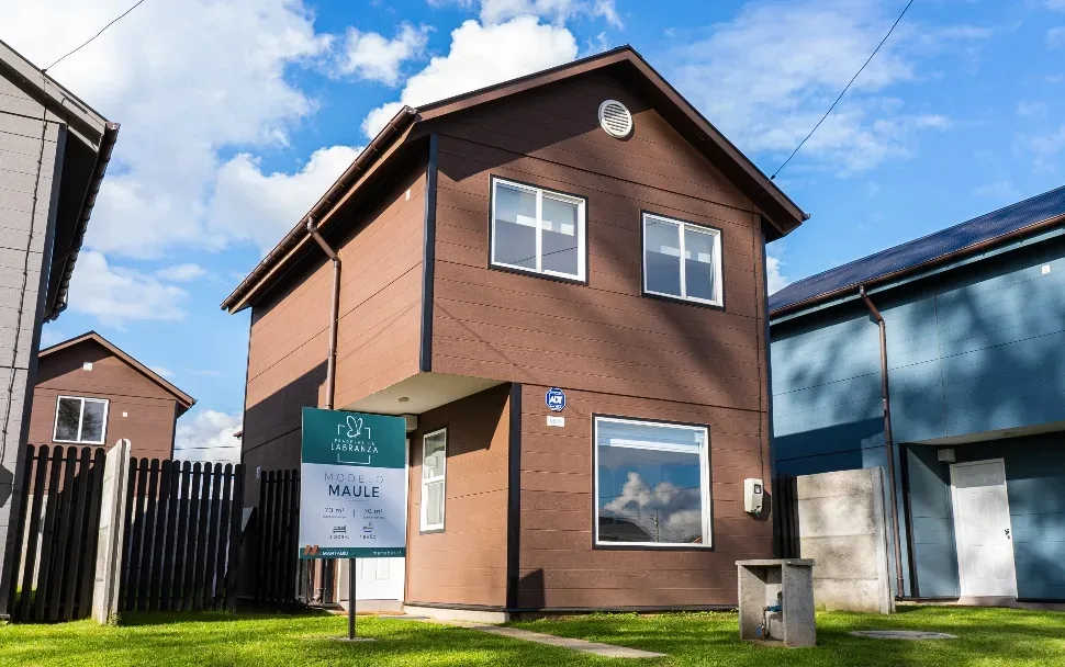 Casa modelo en Praderas de Labranza, Temuco