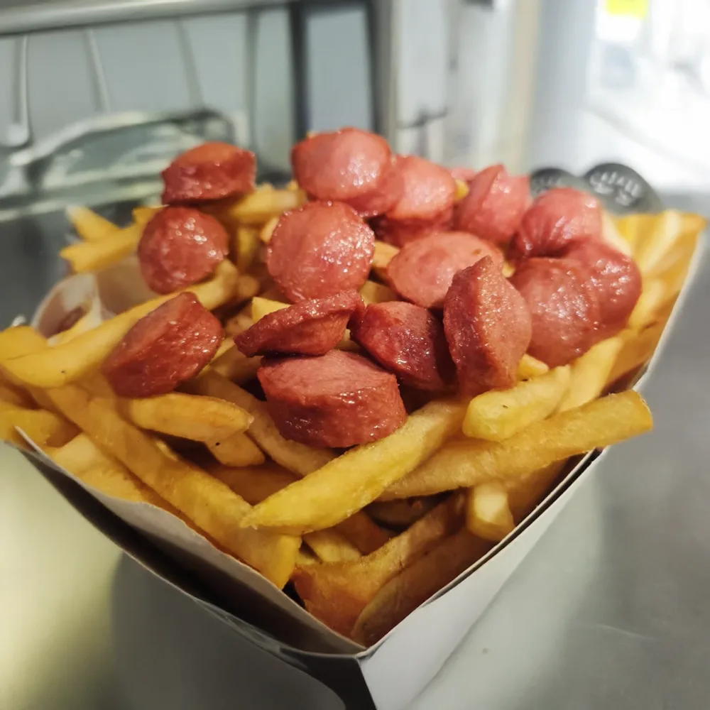 Salchi Papas de Kochü