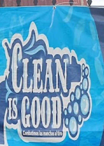 Logo Lavandería Clean is Good