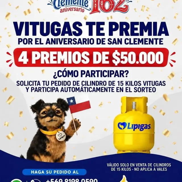 Aviso de Vitugas: Sorteos para clientes