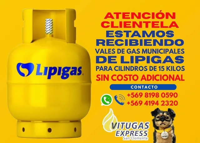 Aviso de Vitugas: Vales municipales