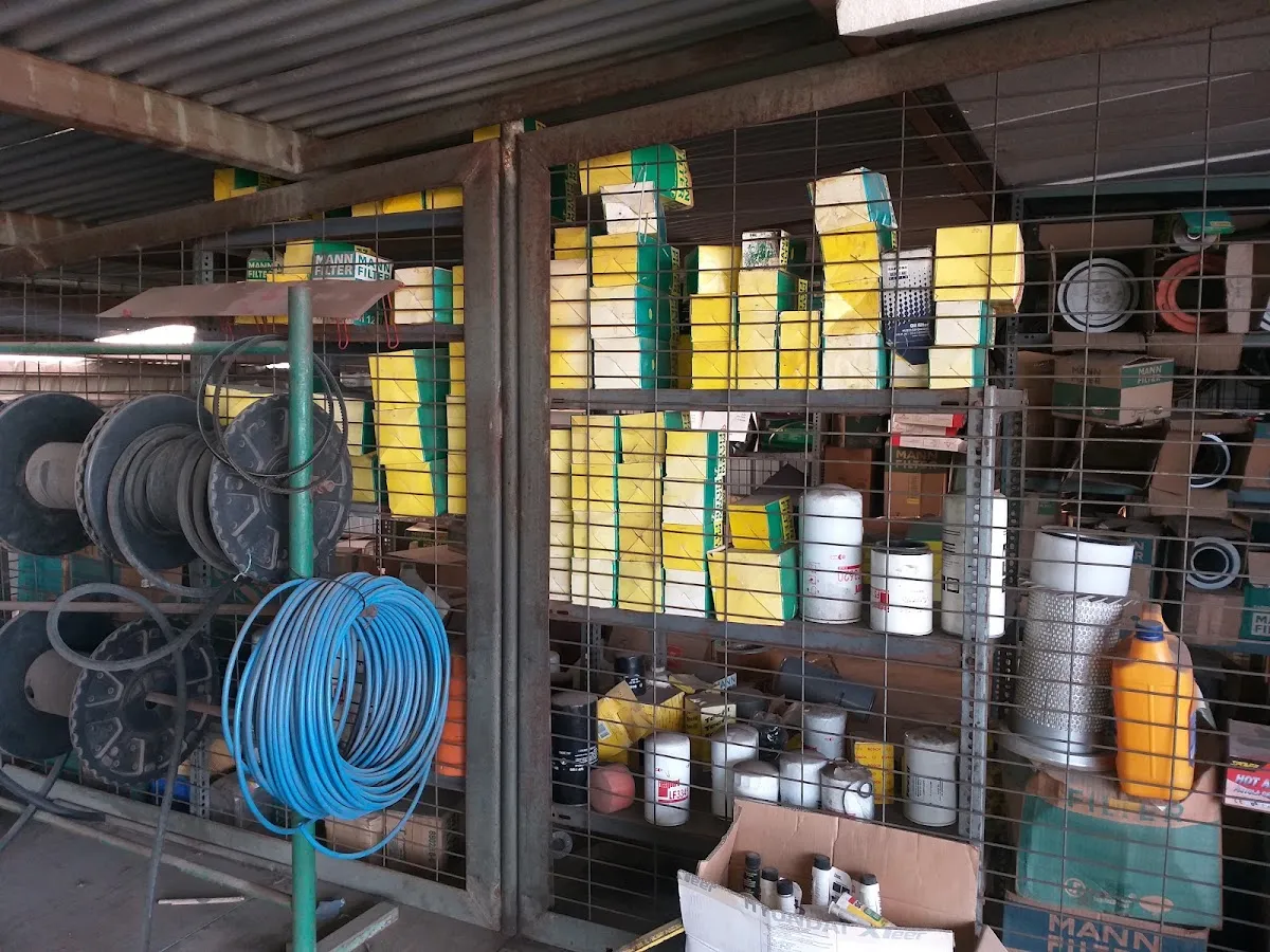 Muro de filtros y accesorios del lubricentro