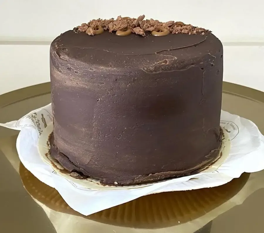Torta de chocolate con ganache
