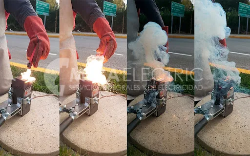Medición de terreno para proyecto eléctrico de Mica Electric