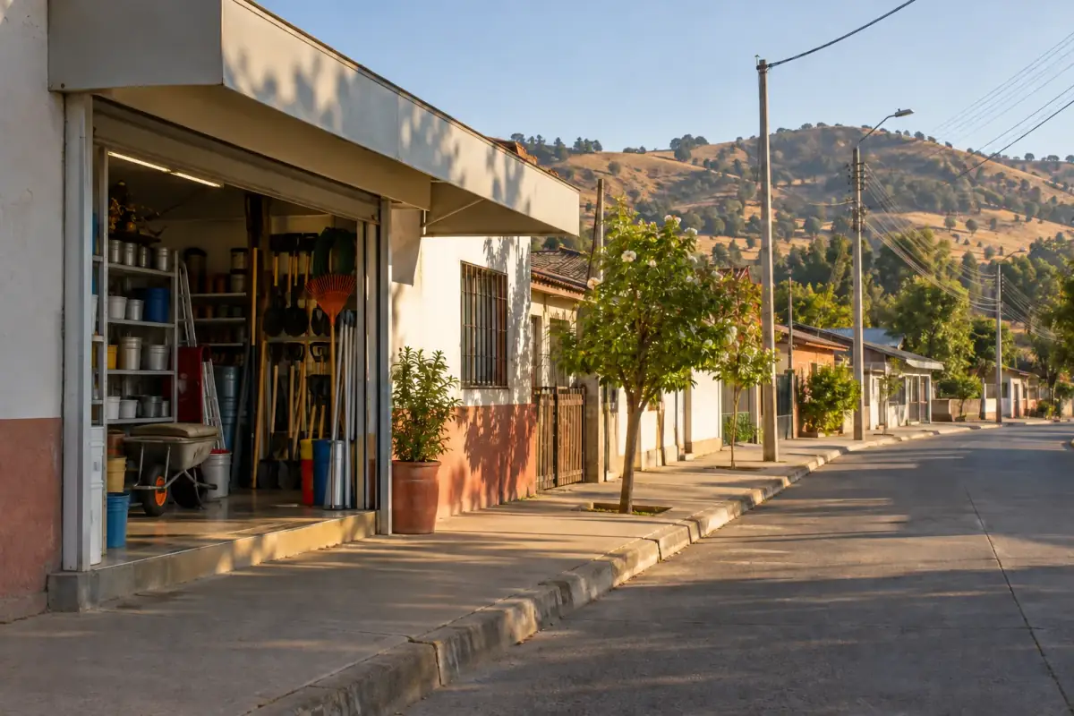 Local de Infinity Muebles abierto a la calle en Once Sur, Talca