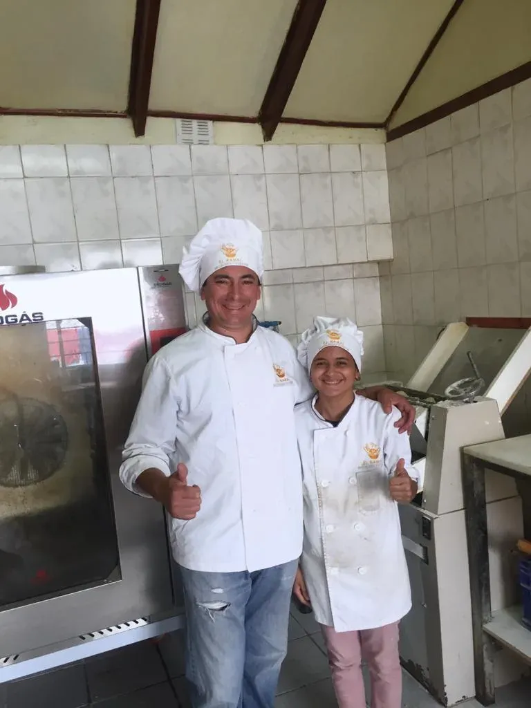 El equipo de El Ramal en su cocina