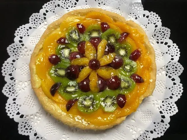 Kuchen de frutas frescas publicado en el Instagram de El Ramal