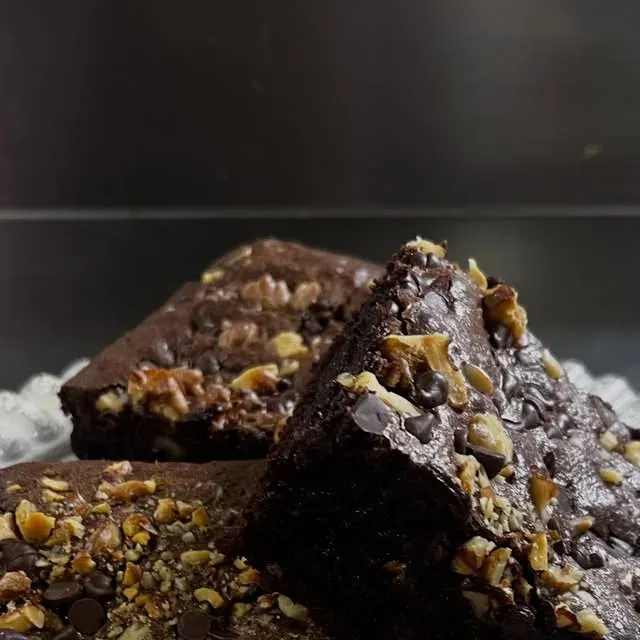 Brownie de chocolate con nuez de Pastelería Paris