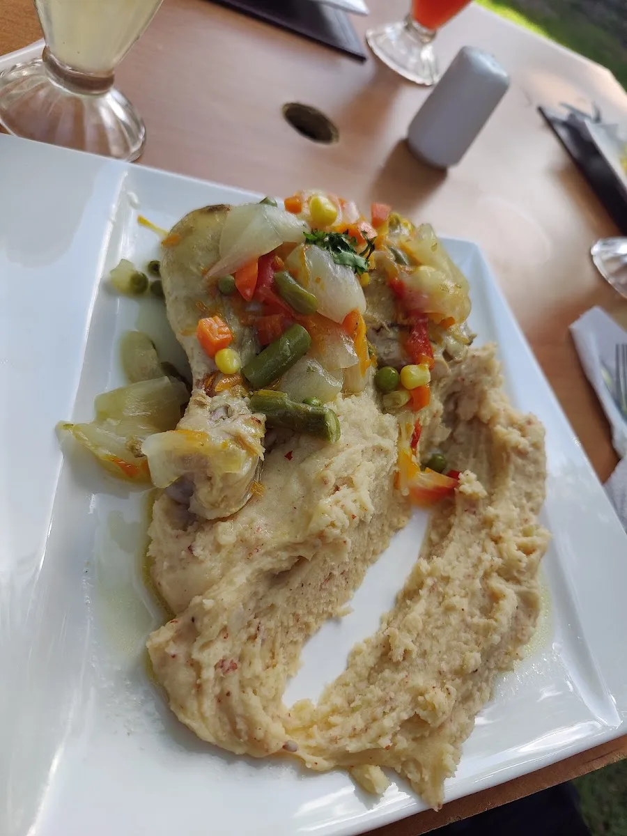 Plateada con puré