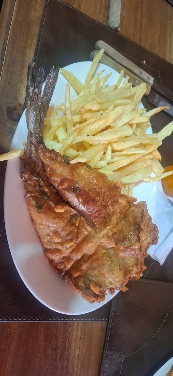 Pescado frito