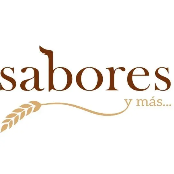 Logo de Sabores Tradicional y Casero: corona de espigas con el nombre de la casa