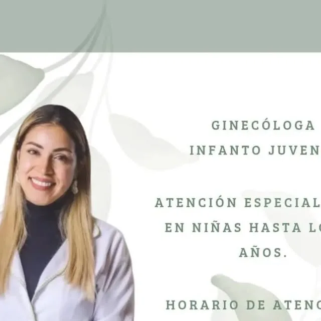 Publicación de Salud Femenina Talca sobre ginecología infanto-juvenil, con foto de la especialista