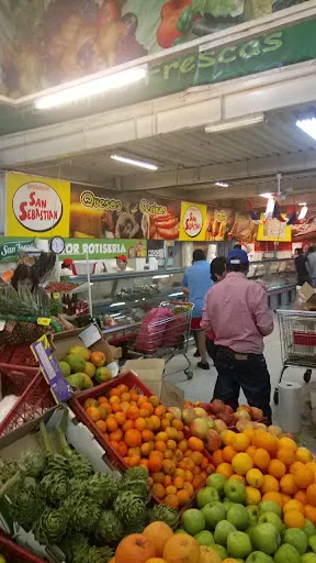 Verdulería del Supermercado San Sebastián en San Clemente