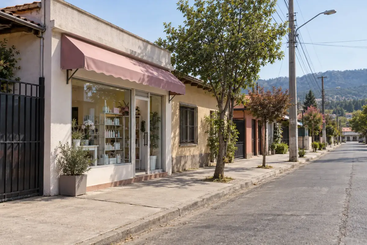 Pack de regalo envuelto en papel de la tienda — foto de muestra