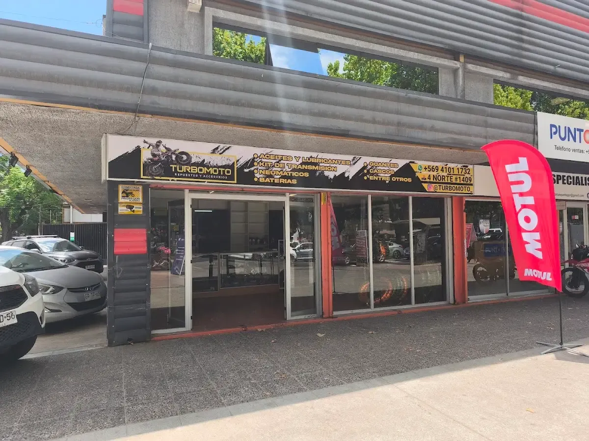 Fachada de TurboMoto en 4 Norte 1409, Talca